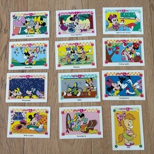 Disney Minnie n’ Me Impel 1991 Collectors Cards